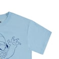thumbnail image 4 of Disney Women's Lilo and Stitch Shirt, Classic Cartoon Printed Embroidered Stitch T-shirt Fresh Blue – S, 4 of 5