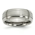 thumbnail image 1 of Titanium 8mm Wedding Band Ring Man  For Dad Mens  For Him, 1 of 10