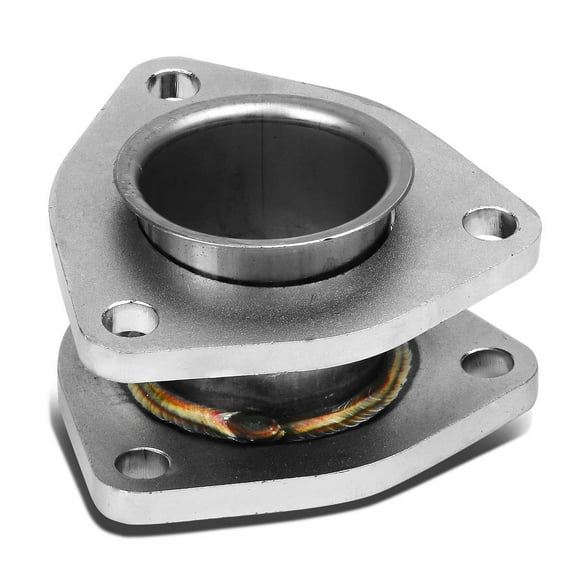 DNA Motoring ADT-CBE-2 2" X 2"INLET STAINLESS STEEL CATBACK/DOWNPIPE EXHAUST FLANGE EXTENSION ADAPTOR