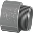 thumbnail image 2 of Charlotte Pipe Adaptateur Filetage Tuyau PVC 08109 1400HA 1.50 Po. PVC Schedule 80 Mâle - Gris, 2 of 3