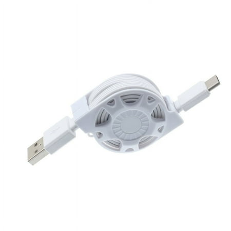 For LG V60 ThinQ Phone - Retractable USB Cable  Type-C Charger Power Cord USB-C Wire Sync for LG V60 ThinQ 5G price history on PriceWatchPro