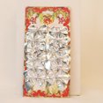 thumbnail image 3 of Juego de 12 lazos para árbol de Navidad de 6 cm, para decoración de fiestas de Año Nuevo, dorados, plateados y rojos, manualidades para el hogar, 3 of 5
