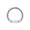 Silver-1, variant on Geometric Shape Stainless Steel Nose Rings Seamless Construction Comfortable Wear Fashion Nose Pendant for Any Occasion