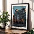 thumbnail image 4 of Bedford & Broadway - Manhattan New York Photography Black Framed Wall Art Print 12 x 18 inches, 4 of 9