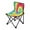 Tie-dyed Colorful Spiral Pattern, variant on 600D Oxford Camping Chair Portable Foldable Chair Supports 220 lbs for Picnic, Fishing, Backpacking Watercolor Ink Splashes Pattern