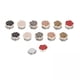 thumbnail image 1 of Broche de moda,Juego de 12 broches de flores a la moda para mujer,accesorios de vestuario Bufanda Hebilla Sombreros musulmanes,Hijab Bufanda Imán Broches Pin Famale,Broches para damas para Yinane Broche de moda, 1 of 8