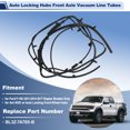 thumbnail image 2 of Unique Bargains No.BL3Z-7A785-B Vacuum Tube Auto Locking Hub Front Axle for Ford F-150 2011-2014 SVT Raptor Models  4x4 4wd IWE Vacuum Lines 2011 2012 2013 2014, 2 of 7
