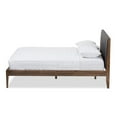 thumbnail image 2 of Baxton Studio Ember Mid-Century Platform Bed, Multiple Sizes, Multiple Colors, 2 of 7