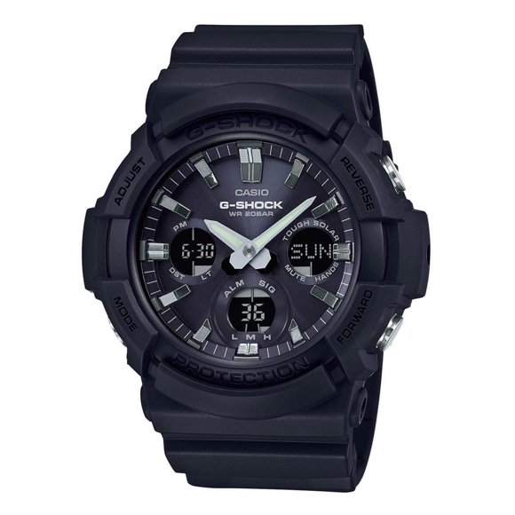 Casio Men's G-Shock GAS100B-1A Black Resin Japanese Quartz Sport Watch