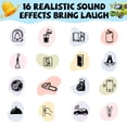 thumbnail image 4 of MyMealivos Daliy Sound Effects Machine with 16 Realistic Classic Noises Doorbell & Car Lock Sound Effects for Adults for Pranks, Game Party, Birthday Gag Gifts, 4 of 7