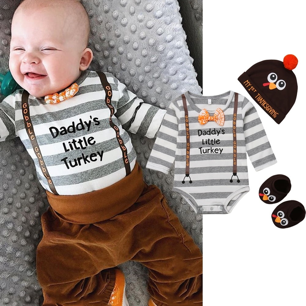 Thanksgiving baby shoes