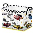 thumbnail image 1 of Cesta de almacenamiento Runtoo Race Car, decoración de guardería para bebés, impermeable, 1 of 6