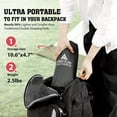 thumbnail image 3 of Hikenture Ultralight Double Sleeping Pad for Camping, Portable Waterproof Camping Pad with Pump Sack, Inflatable Comfort Camping Mattress 2 Person, Ripstop Sleeping mat for Backpacking, 3 of 7
