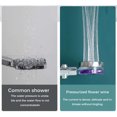 thumbnail image 3 of Cabezal De Ducha Ducha De Refuerzo De Mano 360 Grados Rotación De Alta Presión Ahorro De Agua Pulverización Ducha De Hélice Con 100 Orificios De Salida Interruptor De Parada De Agua Para Baño Moyic HA028123-01, 3 of 6