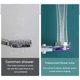 thumbnail image 3 of Cabezal De Ducha Ducha De Refuerzo De Mano 360 Grados Rotación De Alta Presión Ahorro De Agua Pulverización Ducha De Hélice Con 100 Orificios De Salida Interruptor De Parada De Agua Para Baño seitruly HA028123-01, 3 of 6