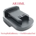 thumbnail image 1 of For Aeg For RidGid Lithium Battery Converter For Mil*wau*kee 18V Power Tool, 1 of 10