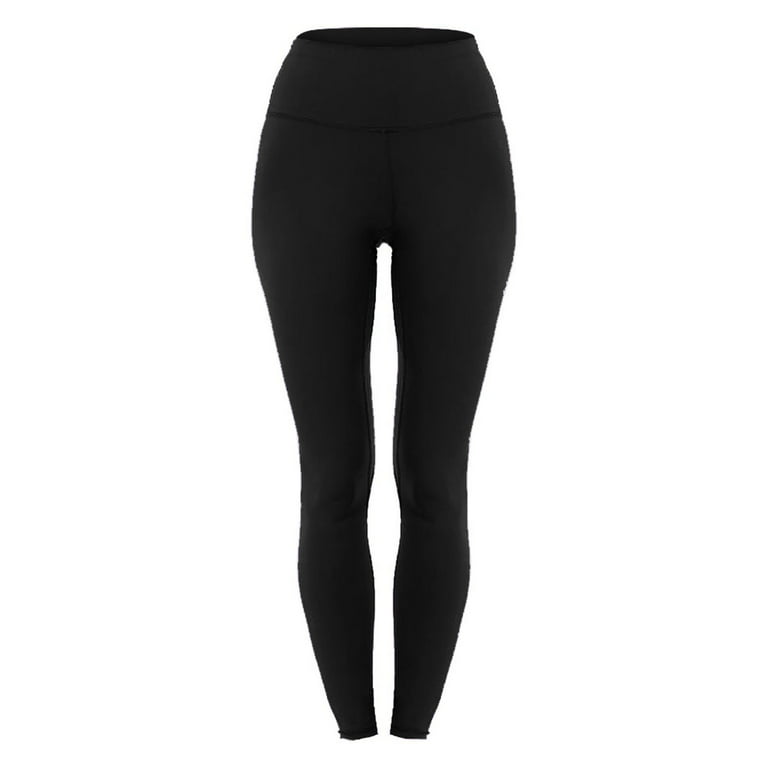 kpoplk Leggings With Pockets For Women,Yoga Pants for Women High Waisted  Yoga Pants with Pockets for Women Work Pants Workout Pants(Black,L)
