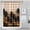 Boho Tropi, variant on 72" x 72" Farmhouse Cow Print Shower Curtain - Black and White Rustic Country Style Bathroom Decor with Waterproof Fade-Resistant Fabric & Metal Grommets (Includes 12 Hooks)