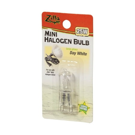 UPC: 0096316156302 | Zilla Light & Heat Mini Halogen Bulbs Day White 25 Watts