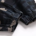thumbnail image 5 of LYMAYTER Boys Camo Cargo Pattern for 6-15Y Kids Elastic Waist Comfortable Pants Casual Joggers Daily Wear Bottoms, 5 of 8