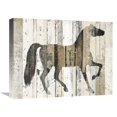 thumbnail image 1 of Global Gallery's 'Dark Horse v2' By Michael Mullan Stretched Canvas Wall Art, 1 of 4
