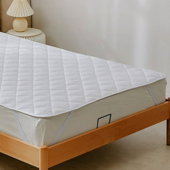 Pawsdot 1Set Black Mattress Holder with Antislip Gripper for Bed Frame Preventing Sliding