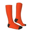 thumbnail image 3 of Balery Orange Fun Novelty Socks Men'S Women'S Crew Socks Funny Crazy Novelty Socks Quirky And Cool Socks, 3 of 9