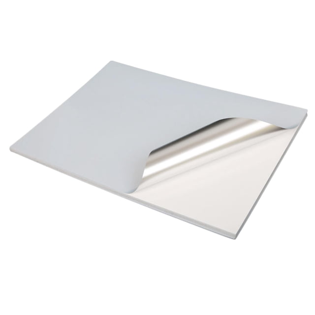 Papel Adhesivo de Vinilo Imprimible de Primera 25/50 Piezas Hojas de Calcomanía a Prueba de Agua para Impresora de Inyección Mate