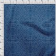 thumbnail image 3 of oneOone Cotton Silk Fabric Artistic Leaves Sashiko Print Fabric by Yard 42 Inch Wide, 3 of 4