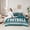 Teal Gray, variant on jejeloiu Football Game 7-Piece Twin Bedding Sets,Kids Ball Games Bedding Comforter Set For Rugby Boys Reversible