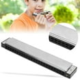 thumbnail image 4 of 24 Trous Harmonica Octave Tuning Harmonica Instrument de Musique Fournit 24 Trous Harmonica C Clé Octave Tuning Débutant Instruments de Musique Populaires Fournitures, 4 of 8