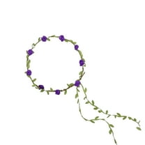 Begzeat Multicolor Flower Crown Floral Wreath, Headbands Garland Headbands, Rose Flower Headband Women Floral Crown Wreath Photo Prop,Dress Up Gifts for Girls