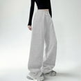 thumbnail image 2 of WILLBEST Pantalones Casuales para Mujer, Cómodos Pantalones Plisados de Color Sólido con Bolsillo Trasero para Uso Diario y Actividad Física. Chica, 2 of 6