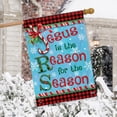 thumbnail image 3 of Briarwood Lane Christmas Double Sided House Flag 40x28 For Outdoor Reason For the Season For Christmas House Flag, 3 of 4