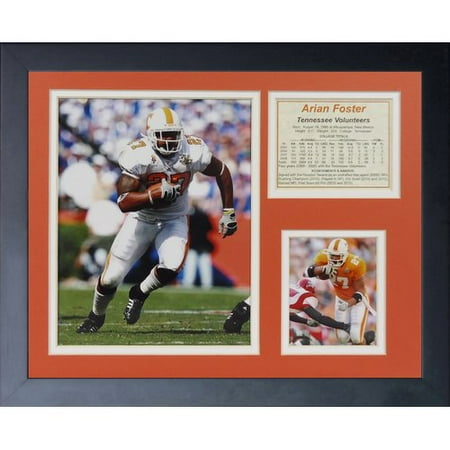 Legends Never Die Arian Foster - Tennessee Framed Memorabilia