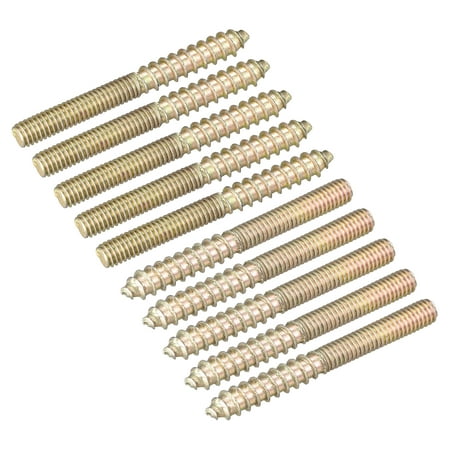 

M4x40mm Hanger Bolts 20 Pack Double Ended Thread Dowel Screws for Wood Furniture