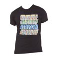 thumbnail image 1 of Nirvana - Camiseta Logo Repetido de Algodón para Adultos Unisex (Negro), 1 of 4