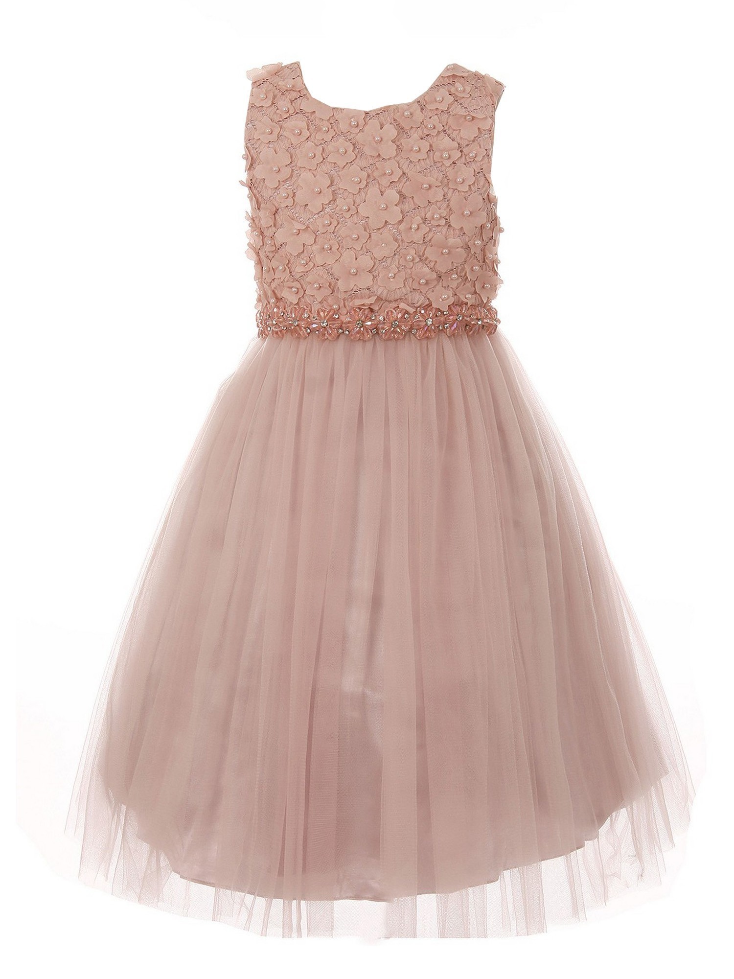 dusky pink junior bridesmaid dresses