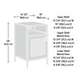 thumbnail image 4 of Sauder® Collection Boulevard Cafe Chevet, Finition Black, 423268, 4 of 8
