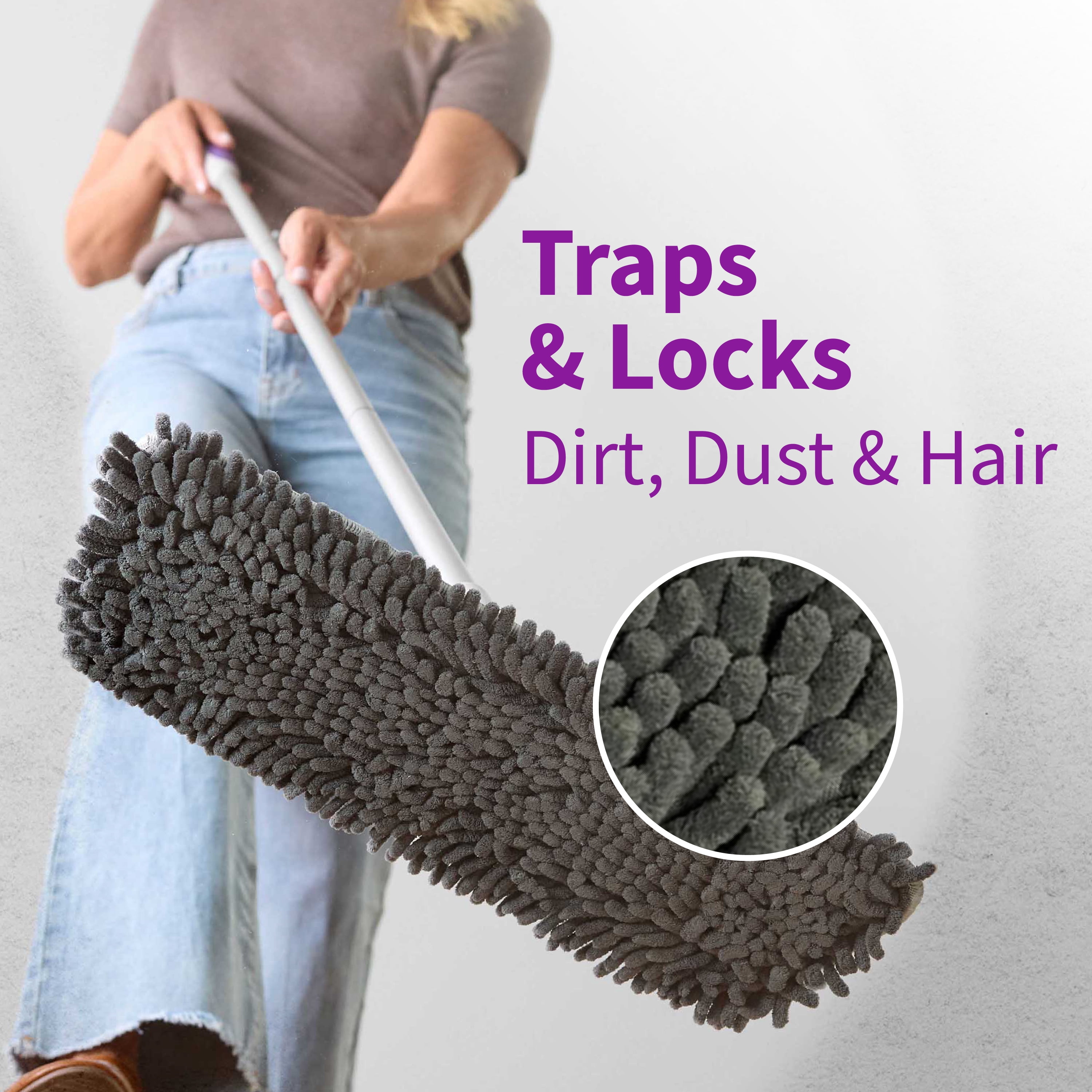 Rejuvenate PowerMax Multi-Surface Sweeper Mop, Includes 1 Sweeper Mop & 2 Sweep Pads, 1 ct
