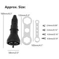 thumbnail image 1 of Pistola de remache inalámbrica, kit de herramientas de taladro de remache eléctrico, adaptador de remachador, tuerca de inserción, accesorios de herramientas eléctricas manuales (negro) LingWen 8390611490799, 1 of 1