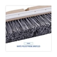 thumbnail image 4 of Polystyrene Vehicle Brush with Vinyl Bumper, Black/White Polystyrene Bristles, 10" Brush | Bundle of 2 Each, 4 of 5
