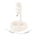 thumbnail image 4 of Distributeur d'Eau pour Animaux, Petit Bol d'Alimentation pour Chien Chat, Bouteille d'Alimentation Réglable en Hauteur pour Animaux Chiens Chiots Chatons Lapins, 4 of 7