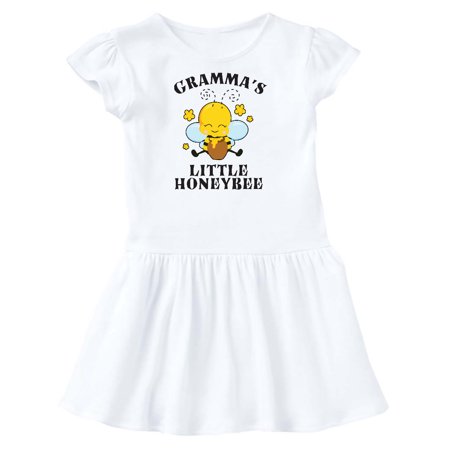 

Inktastic Cute Bee Gramma s Little Honeybee with Stars Gift Toddler Girl Dress