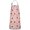 Pink Cow Strawberry, variant on White Cow Heart Pattern Apron-Garden Aprons for Women with Pockets-Cotton Linen Waterproof Kitchen Cooking Gardening Aprons Adjustable for Kitchen,Cooking,BBQ and Salon 33x27 Inch