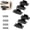 6pcs, variant on Quick Fitting Furniture Joint Bracket with Screws, Stainless Steel Furniture Connectors, 2-in-1 Locking Insert Shelf Brackets, for Beds, Tables, Shelves, Wardrobes (4pcs)