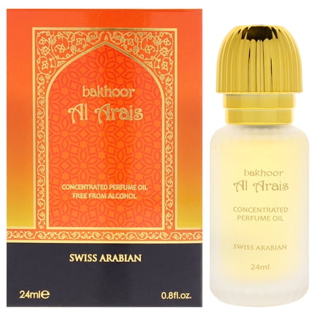 Swiss Arabian Bakhoor Al Arais Concentrated Perfume Oil Rollerball RETAIL