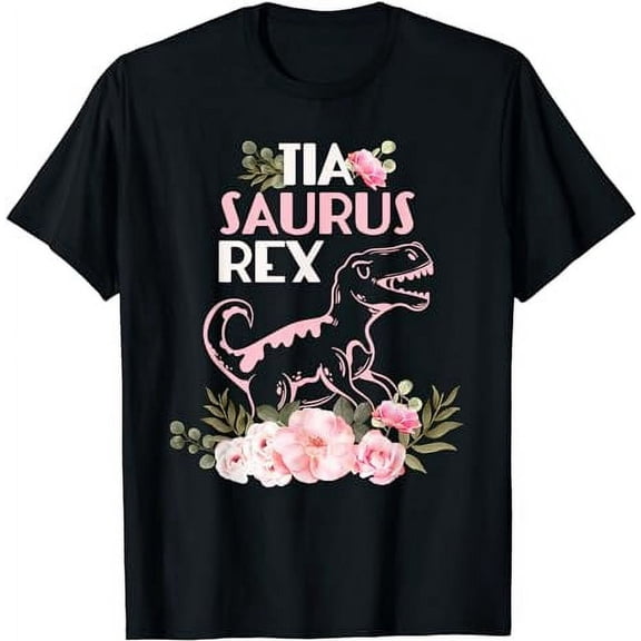 Funny Spanish Mother's Day, Auntie Gift gift | Tia Saurus Re T-Shirt