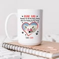 thumbnail image 5 of Custom Dog's Name Coffee Cups, I'll Be Watching You Mug, Dog Lovers Gifts For Dog Dad, Dog Mom, Animal Lover Gift For Birthday Christmas, Personalized Photo Tea Cup, White Ceramic Mug 11oz 15oz, 5 of 7