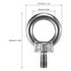 thumbnail image 4 of 2pcs PERNO OJOS ATARGO KYACH ACERO INOXIDA PARA CERCA CORDA BUNGE (2 PC), 4 of 7